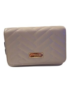 Bebe Sophia Small Chalk Quilted Crossbody Bag NWT
